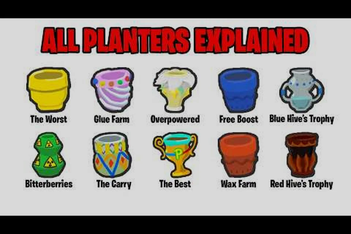 Bee Swarm Simulator Best Planter: Top Picks and Upgrades