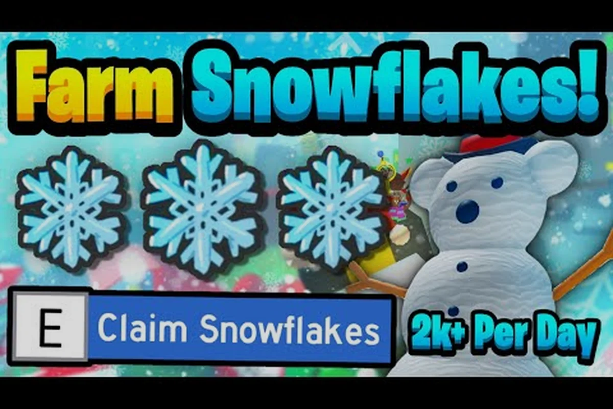 Bee Swarm Simulator Beesmas Winter Event: Snowflake Guide
