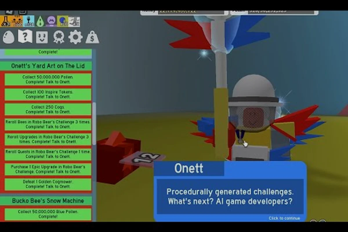 Bee Swarm Simulator Onett Quest: Unlock Spirit Bear